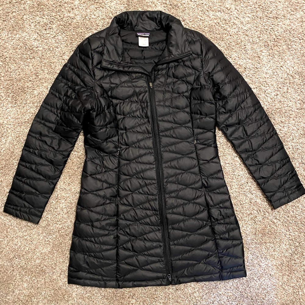 Patagonia Fiona Long Down Parka - Black